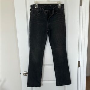 Black Bootcut Jeans with Sleek Modern Fit